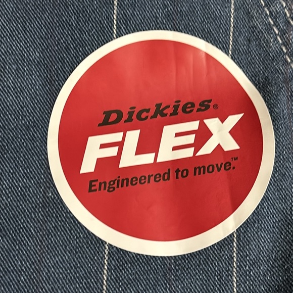 Dickies Women's Pinstripe-Denim Skinny - Picture 6 of 7